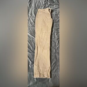 Aeropostale Beige Slim Straight Pants